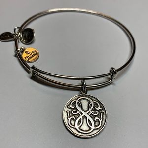 3/$15 Alex and Ani Path of Life silver tone bracelet